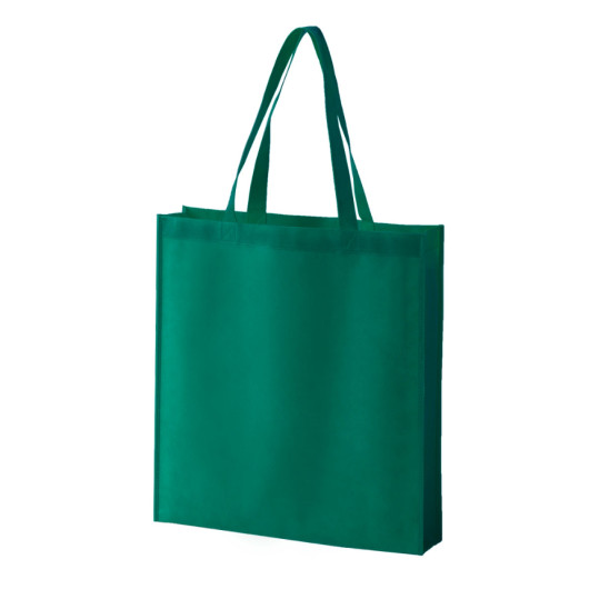 Gusset Tote Bags Green